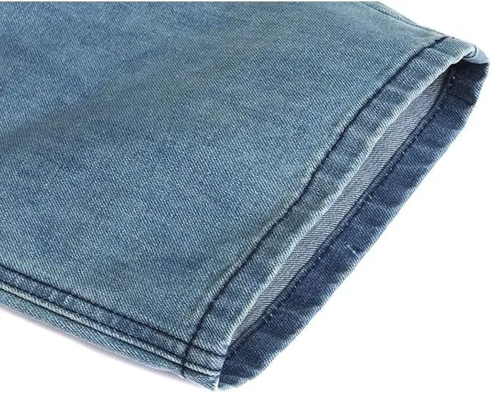 Ylingjun Mens Baggy Hip Hop Jeans Casual Loose Fit Skateboard Denim Pants