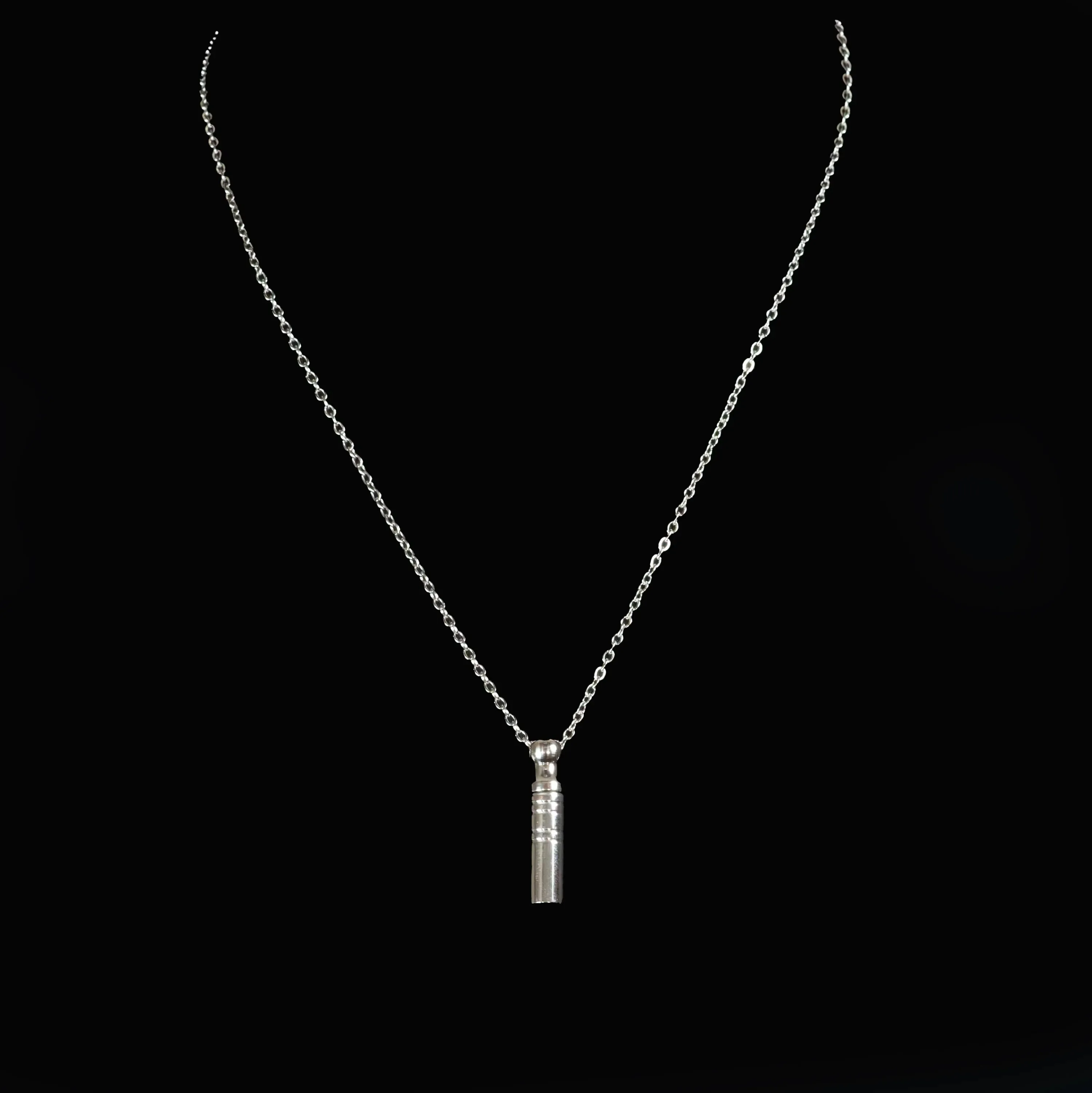 Zahir Stash Pendant with Chain Necklace