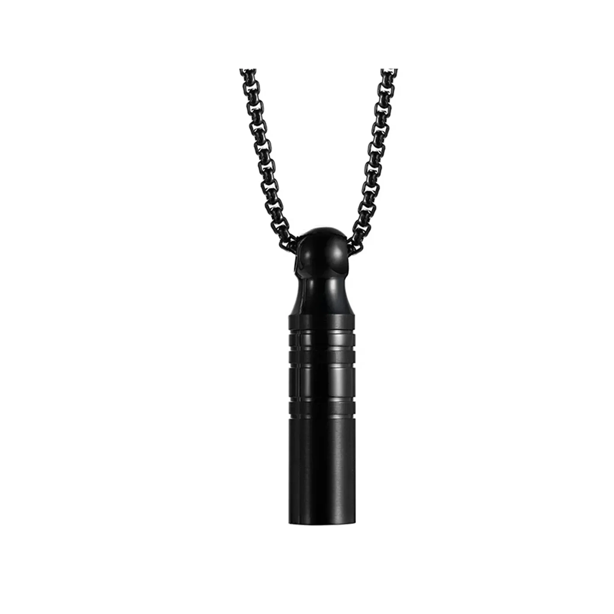 Zahir Stash Pendant with Chain Necklace