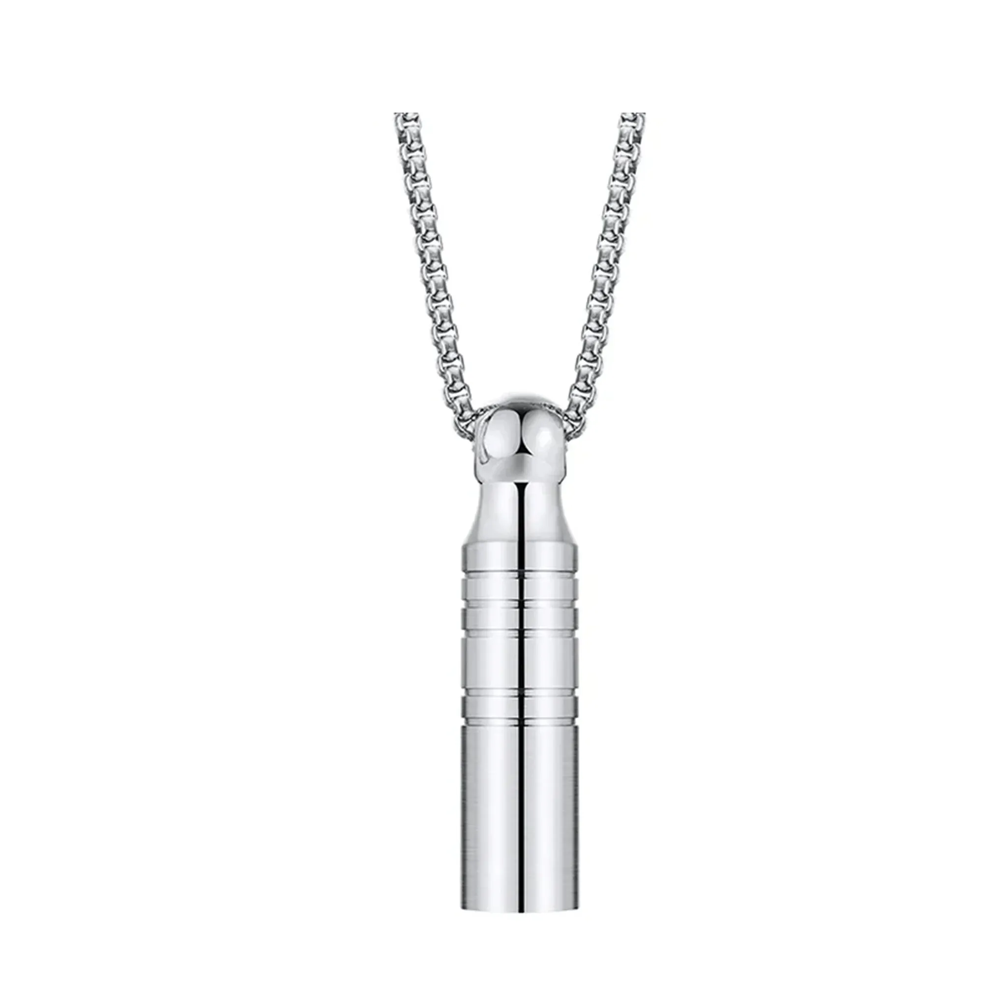 Zahir Stash Pendant with Chain Necklace