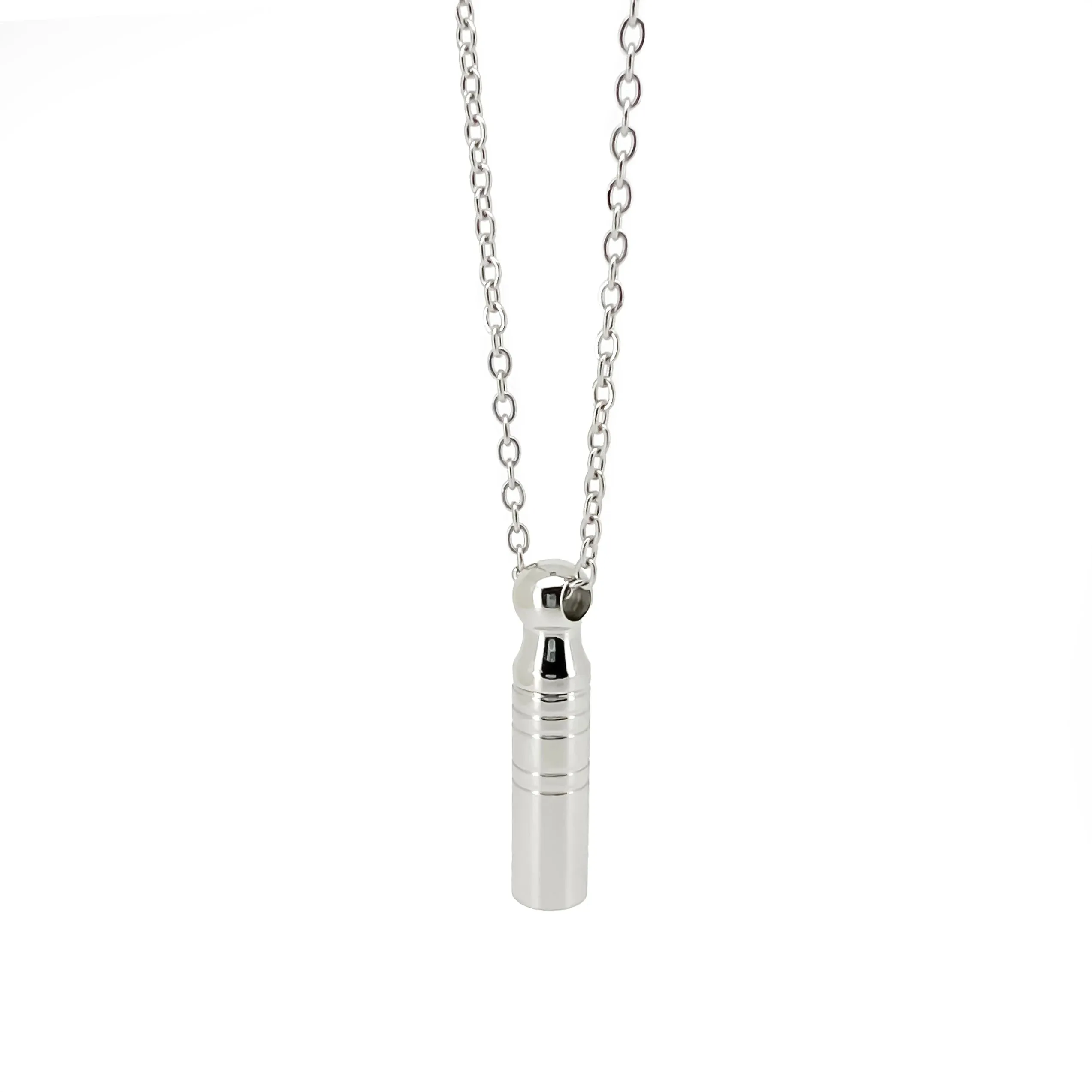 Zahir Stash Pendant with Chain Necklace