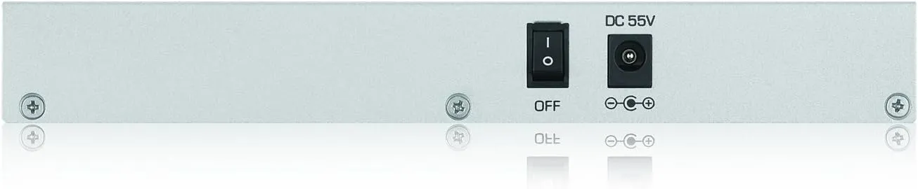 Zyxel 5-Port Gigabit Ethernet Web Managed PoE  Switch | 4x PoE  @60W | VLAN Support | Sturdy Metal Case | Desktop or Wall-Mount | QoS | Ethernet Splitter [GS1200-5HPv2]